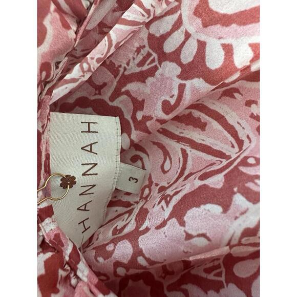 HANNAH Artwear Elara Aubrie Dress $575 NWT Size 3 / US 10 Tuckernuck - Picture 9 of 10